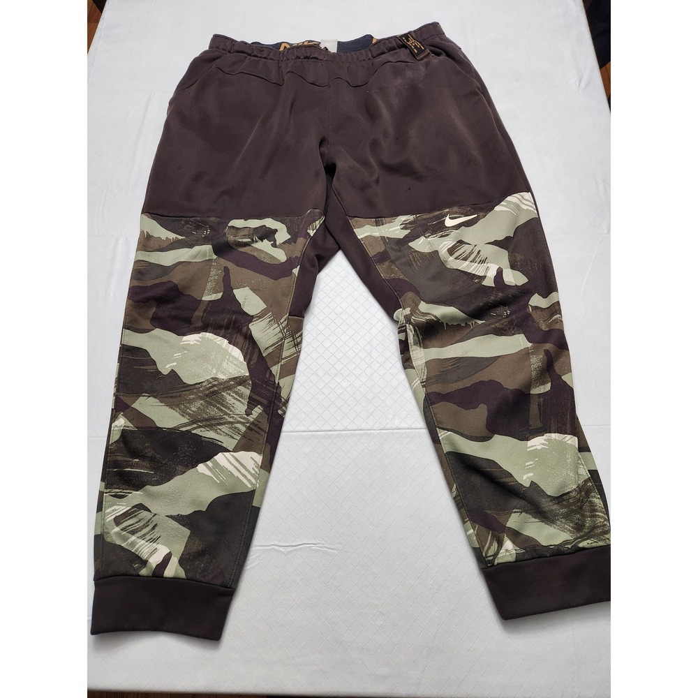 Nike Therma-Fit Pants Mens 3XL Tall Brushstroke Camo Fleece Joggers‎ DQ6183-220